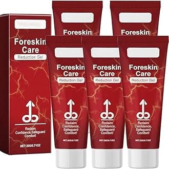 MaleGuard ForeskinCare Reduction Gel, Bruteco Redundant Prepuce Corrector Gel,Male Foreskin Correction Gel Foreskin Phimosis, Correction Gel for Excessive Foreskin Men's Health (5 pcs)